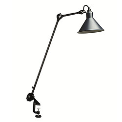 Universal LED protection oeil noir petite lampe de table 220V bureau de travail chambre table de chevet lecture nordique simple pliant type clip créatif grand abat-jour noir sans source lumineuse