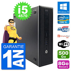 PC HP ProDesk 600 G1 SFF Intel Core i5-4570 RAM 8Go Disque 500Go Windows 10 Wifi · Occasion 