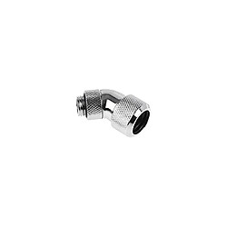 Alphacool Raccord à 45° à compression pour Tube Ø16mm - G1/4 Eiszapfen (Argent) Alphacool Raccord à 45° à compression pour Tube Ø16mm - G1/4 Eiszapfen (Argent)