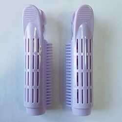 Hair Root Curler Roller Clip Salon De Coiffure Coiffure DIY Violet rouleaux magiques de coiffure de salon résistant à la chaleur