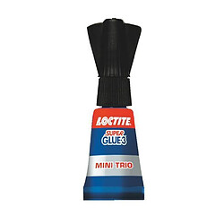 Loctite Lot de 3 Colles glue liquide - 3 x 1 g