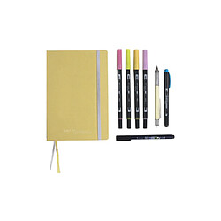 Tombow Kit de journaling créatif BRIGHT, avec carnet () 