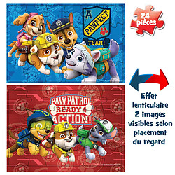 Spin Master International BOITE CARTON 2 PUZZLES LENTICULAIRES Paw Patrol - 6033111 