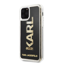 Etui pour iPhone 11 Pro - Karl Lagerfeld paillettes