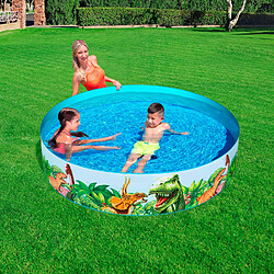 Piscine Gonflable Pour Enfants Bestway Fill N' Fun Dinosaures 183x38 cm pas cher