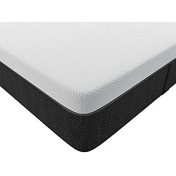 Vente-Unique Ensemble 160 x 200 cm sommier coffre blanc + matelas ressorts ensachés 7 zones ép.22cm - CELESTRIA de YSMÉE pas cher