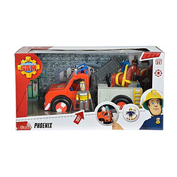 Simba Toys 109258280 Pompier Sam - Le véhicule d'urgence Phoenix 