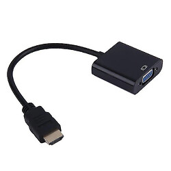 Acheter Universal 1080p HDMI mâle à VGA Câble adaptateur de convertisseur vidéo VGA pour DVD PC