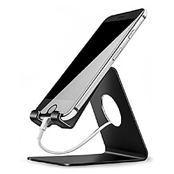 Support bureau stand dock noir ozzzo pour ZTE Axon 4G