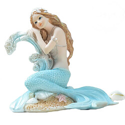 Universal Aquarium style méditerranéen décoration sirène princesse statue famille chambre bureau décoration résine sirène décoration nordique cadeaux | Décorations