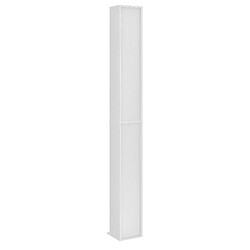 Acheter Étagère CD / DVD Aventoft 175 x 20 x 20 cm Blanc [en.casa]