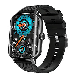 Yonis Montre Connectée 2.02' Curved Voix IP67 Santé