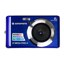 AGFA PHOTO Realishot DC5200 - Appareil Photo Numerique Compact 21 MP, 2.4 LCD, Zoom Digital 8x, Batterie Lithium Bleu 