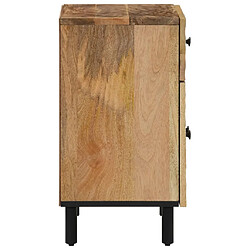 Avis Maison Chic Table de chevet, Table de Nuit, Meuble de Rangement 50x33x60 cm bois de manguier massif