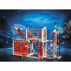 Playmobil® City Action - Caserne de pompiers avec hélicoptère