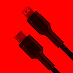 GREEN CELL Cable USB Type-C vers Lightning male/male 1m NOIR 