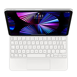 Apple Magic Keyboard pour iPad Pro 11 pouces (3e génération) et iPad Air (4e génération) blanc mjqj3y - a - espagnol - 3e - 4e génération - original d'Apple