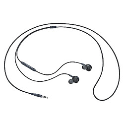 Écouteurs Jack 3.5mm Son Équilibré Micro Télécommande d'Origine Samsung Noir