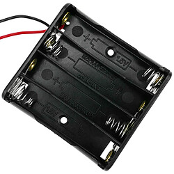 Bematik Battery compartment. Porte-pile plat pour 4 piles AAA LR03 1.5V