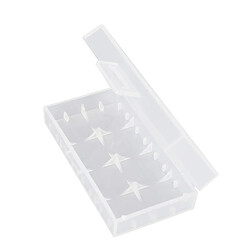 1 Pc Transparent 18650 Boîte De Stockage De La Batterie Cas De Haute Qualité Conteneur Durable En Plastique Titulaire de La Batter564