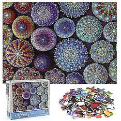 Universal 1000 pièces de puzzle coloré DIY puzzle jouets assemblage image déco 