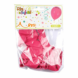 Paris Prix Lot de 10 Ballons en Latex Gonflables 30cm Fuchsia