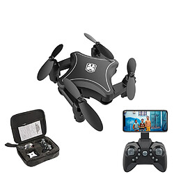 KY902 Mini Drone Avec 4K HD caméra pliant Drone Quadcopter cadeau de Noël Jouet Noir 