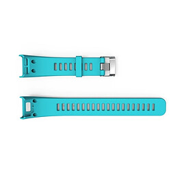 Wewoo Bracelet pour montre connectée Dragonne Sport en silicone Garmin Vivosmart HR 1 Bleu ciel