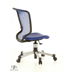 Acheter Topstar Siège de bureau enfant / Siège pivotant TITAN JUNIOR, tissu maille / simili cuir bleu foncé