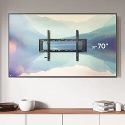 Avis Onkron Support Mural TV Inclinable pour 37 - 70 Pouces Écrans & TVs, Support Mural TV Universel Poids de 55 kg - Fixation Murale TV VESA 75x75 - VESA 600x400 mm/Accroche Television Mural TME-64B Noir