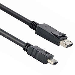 Câble Gembird DisplayPort vers HDMI mâle vers mâle 6 pi