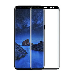 Inexstart Protection en Verre Trempé Face Avant Complète Noir pour Samsung Galaxy S9 