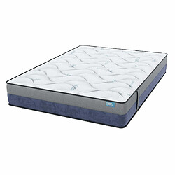 Matelas HR Viscogel Excellence Titanium 140X180 28 cm Double Face Indépendance des Lits Fermeté Haute Dream Confort