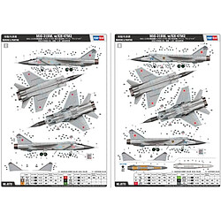 Hobby Boss Maquette Avion Mig-31bm. W/kh-47m2