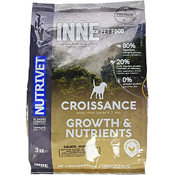 NUTRIVET Croquettes au poulet Inne Croissance - Pour chiot - 3 kg