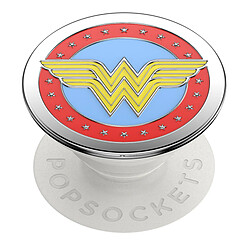 Popsockets PopGrip Wonder Woman pour Smartphone, Bague et Support Universel Blanc PopGrip Wonder Woman pour Smartphone, Bague et Support Universel Popsockets Blanc