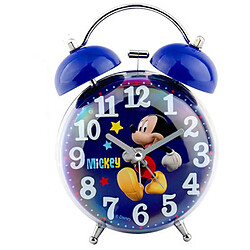 Universal Mickey Mouse réveil dessin animé silence cloche métal cloche maison déco