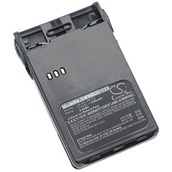 vhbw batterie compatible avec Huntec HT-3688, HT-558 radio talkie-walkie (1200mAh, 7.4V, Li-Ion) + clip