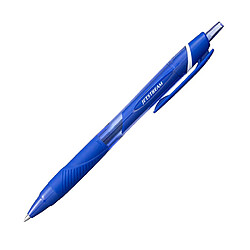 Uniball Stylo roller Uni Ball Jet Stream Mix rétractable pointe 1 mm - écriture moyenne - bleu