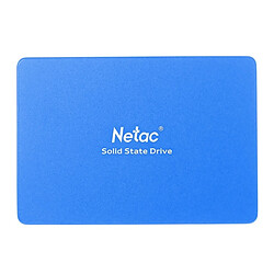 Wewoo Netac N600S SSD interne 128 Go 2.5 pouces SATA 6 Go / s extraordinaire Algorithme de mise en cache TLC Vitesse R / W vitesse de 500 Mo / s 400 Mo / s Disque SSD