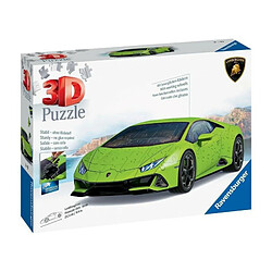 Ravensburger - Puzzle 108 pieces 3D Lamborghini EVO Ed verte