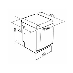 Acheter Smeg Lave vaisselle 60 cm LVFABBL3