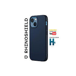 RHINOSHIELD Coque Compatible avec [iPhone 14 Pro] SolidSuit - Coque Fine avec Technologie d'absorption des Chocs et Finition Premium Matte - Bleu Marine