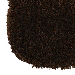 MSV Tapis de bain Microfibre 50X70cm Chocolat