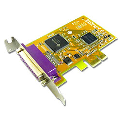 Carte SUNIX Port Parallele IEEE1284 PCI-E Low Profile PAR5408AL 0G1FN2 · Occasion 