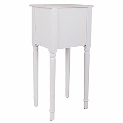 Table de Nuit Alexandra House Living Blanc 26 x 72 x 33 cm 