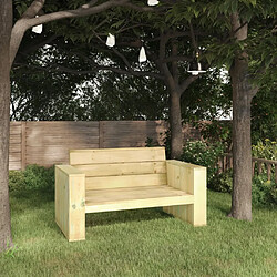 Maison Chic Banc de jardin | Banquette de jardin | Chaise Relax 139 cm Bois de pin imprégné -MN70337