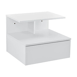 Étagère murale Amberg 40 x 35 x 31 cm Blanc [en.casa]