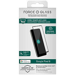 Force Glass Protection d écran Forceglass 2.5D Original pour Google Pixel 8 Transparent 