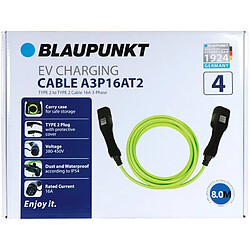 Avis Discograph Blaupunkt Câble de Recharge Electric Vehicle Type2&gt;2 16A 3ph A3P16AT2